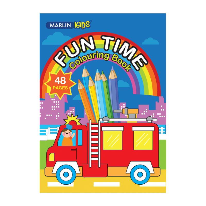 Marlin Fun time 48 Page Colouring book