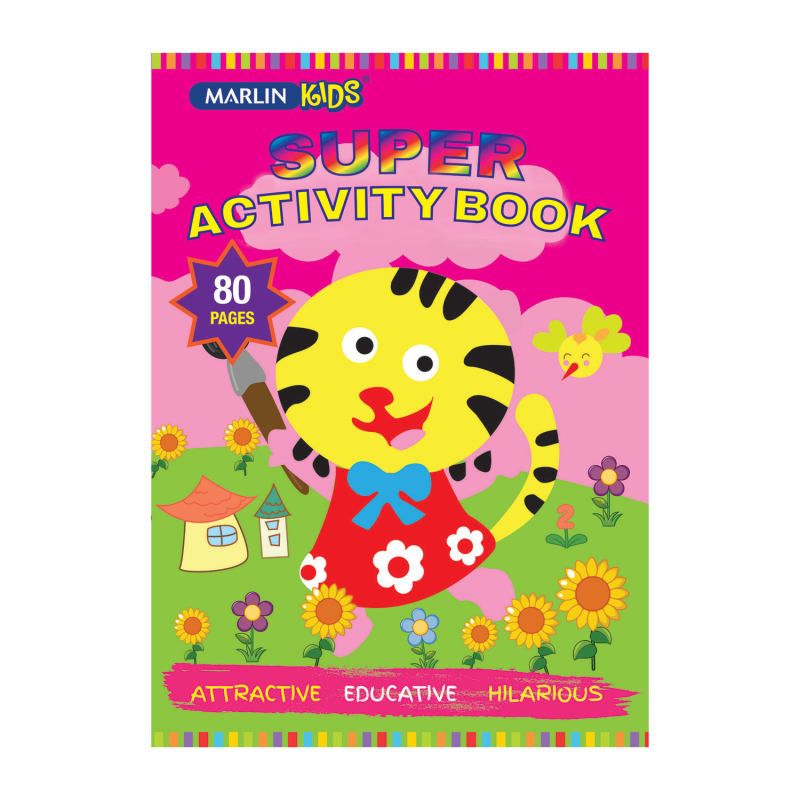 Super Activity book 80 pages