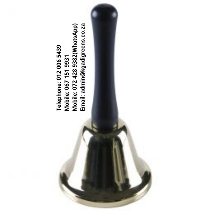 School Hand Bell, 130mm High