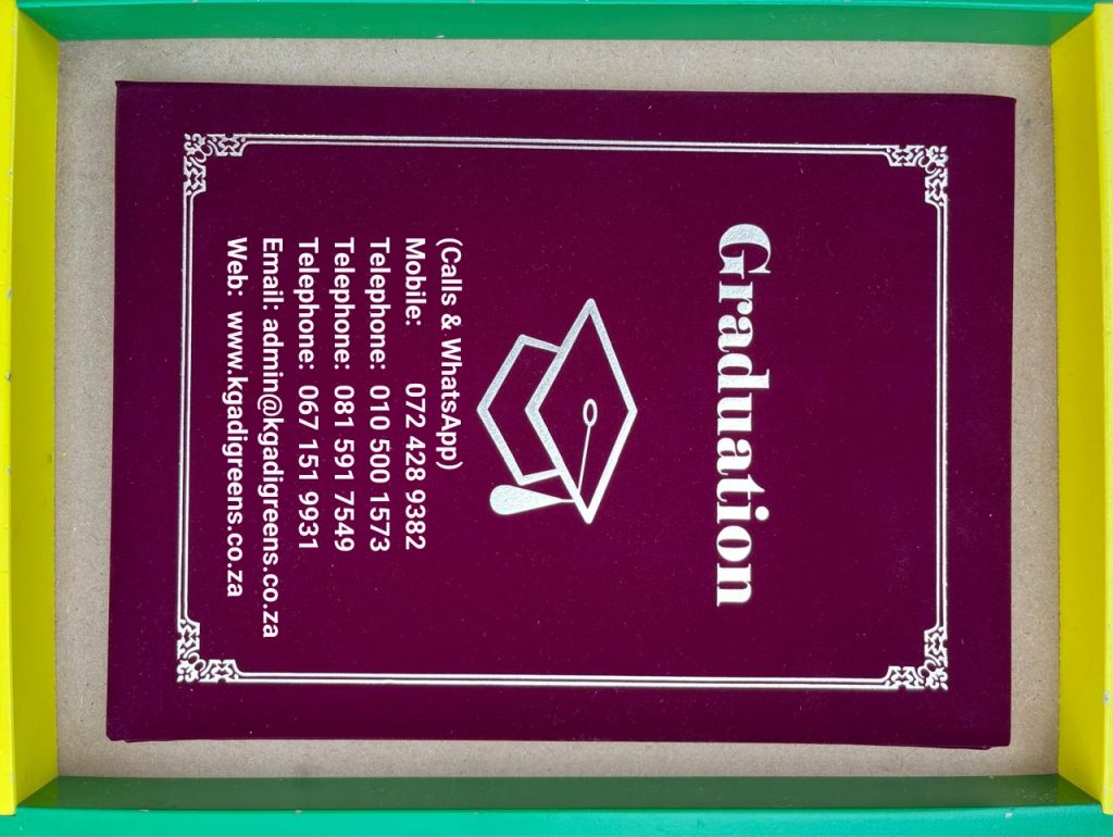 Graduation Certificate Folder A4 Velvet | Premium Certificate Cover for ...