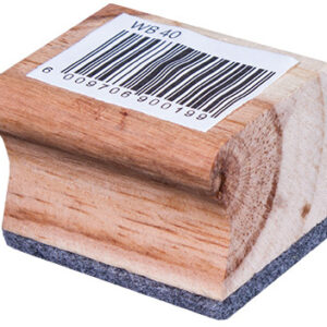 Treeline Mini Wooden Felt Duster 40 x 50mm