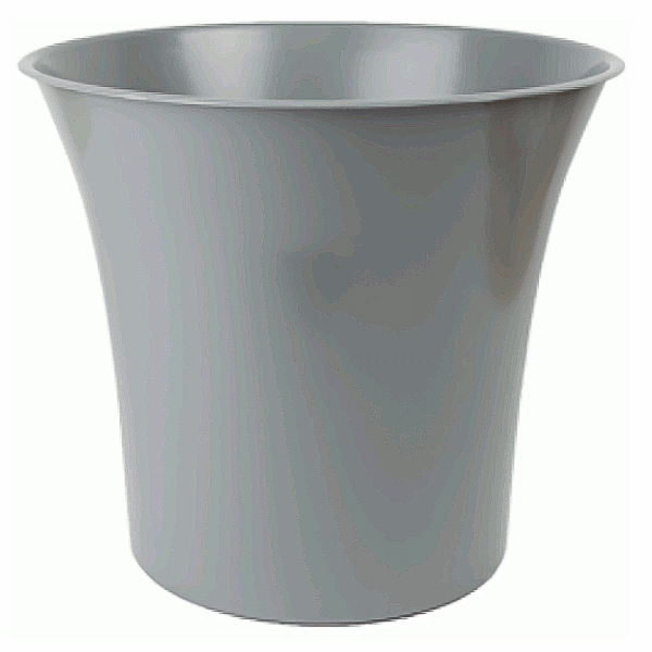 10L Nexx Waste Bin Plastic Interstat Round Grey