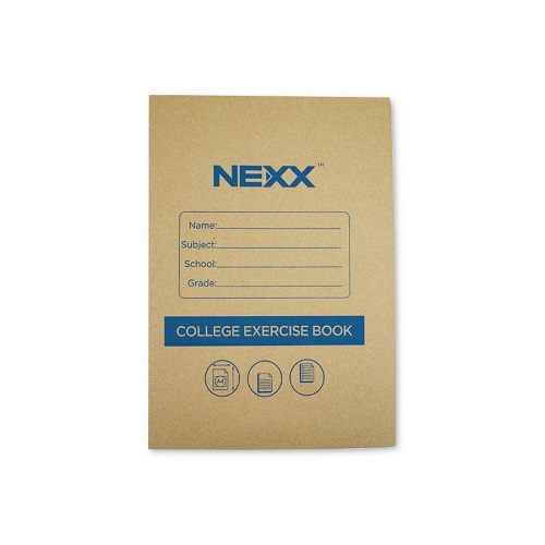 Nexx College Exercise book A4 72pg 17mm Ruling