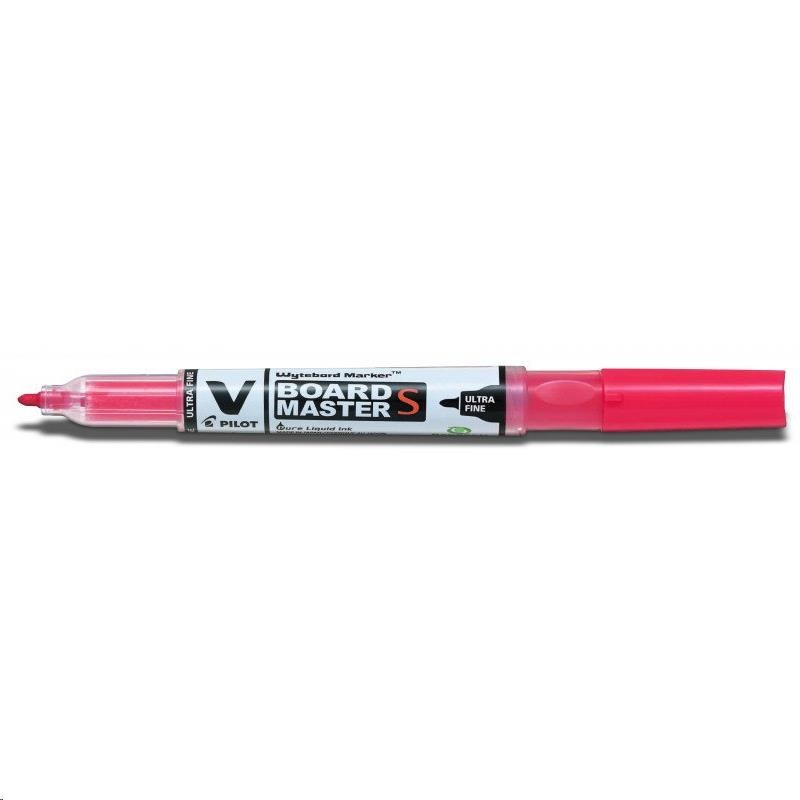 Master S Whiteboard Marker Ultra Fine 0.8 red