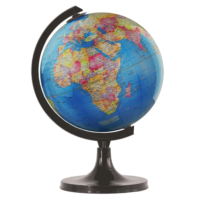World Globe - 20cm - Blue