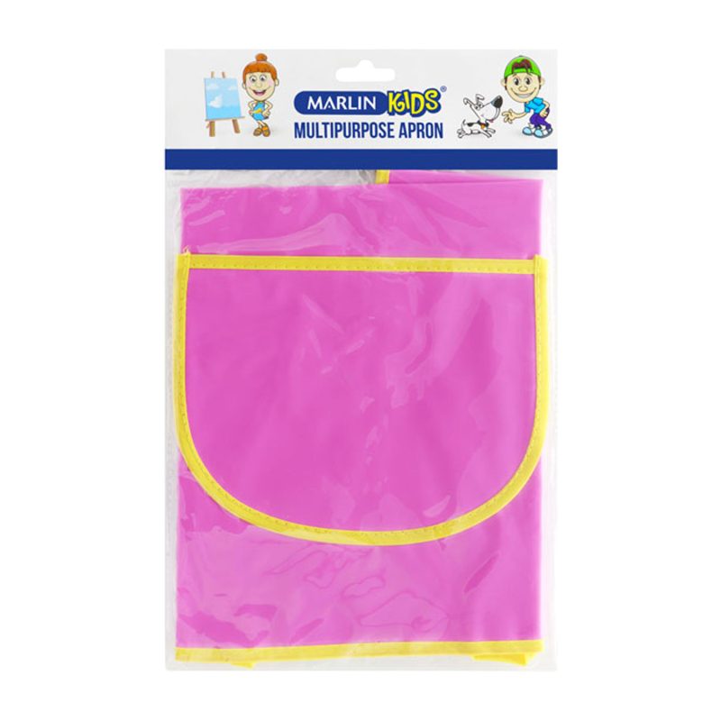 Marlin  Kids Plastic Aprons Multi-purpose
