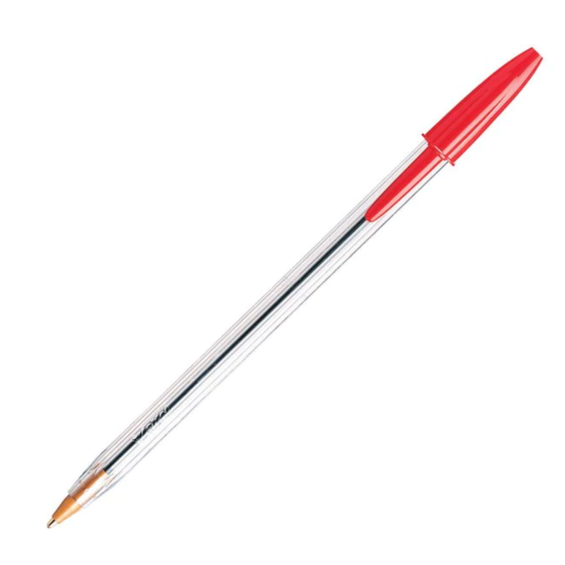 Bic Crystal Xtra Life Pen Red