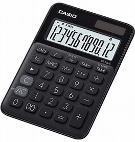 Casio Ms20uc-Bu 12 Digit Black
  Mini Desk Calculator