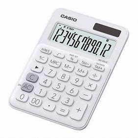Casio Ms20uc-Bu 12 Digit White
  Mini Desk Calculator
