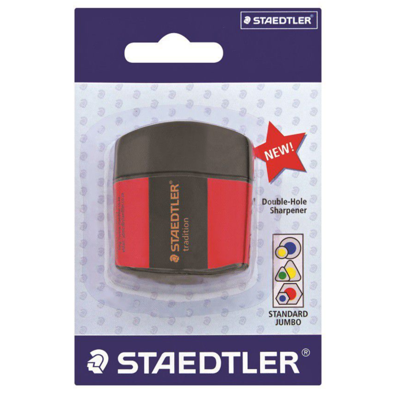 Staedtler  Double Hole Sharpener With Container