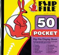 Flip File A4 Display File 50 Pockets