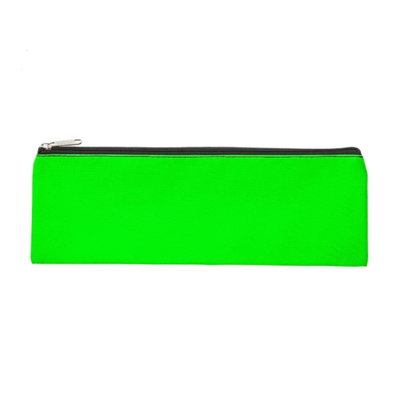 Meeco 32cm Nylon Pencil Bag Green
