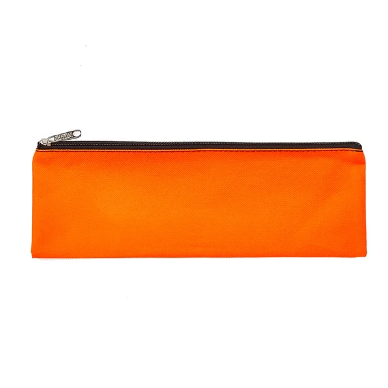 Meeco 32cm Nylon Pencil Bag Orange