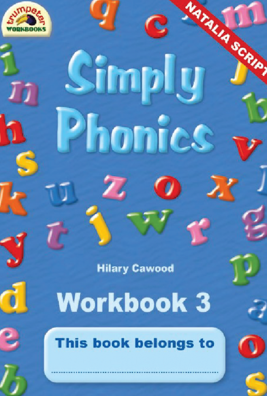 Simply Phonics - Workbook 3 (Natalia Script)