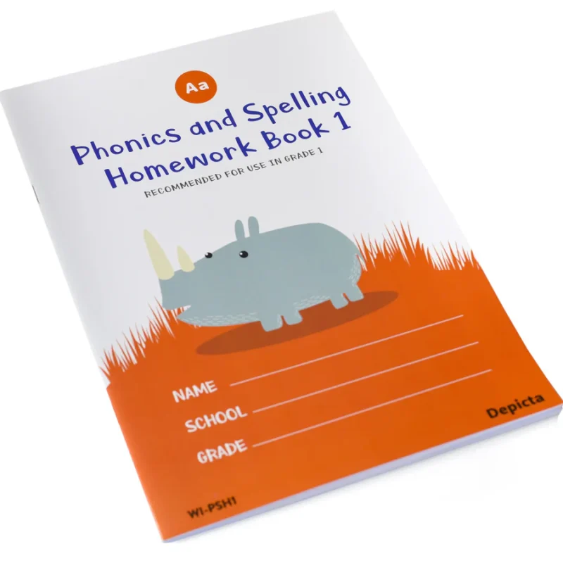 Phonics and Spelling Homework Book 1 