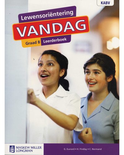 Lewensorientering Vandag Graad 8
  Leerderboek