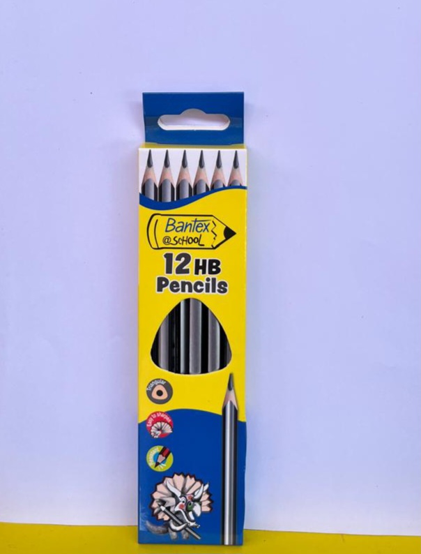 Bantex HB Triangled Pencils 12